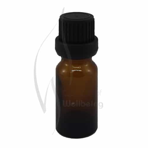 10ml Amber glass bottle with cap