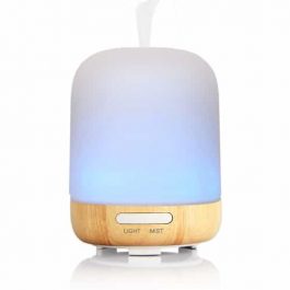 Bamboo & Frosted Glass Diffuser