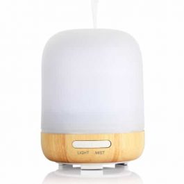 Bamboo & Frosted Glass Diffuser