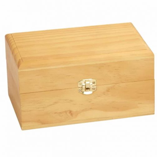Small Wood Essential Oil Box