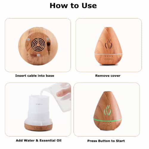 Ultrasonic Diffuser How to Use